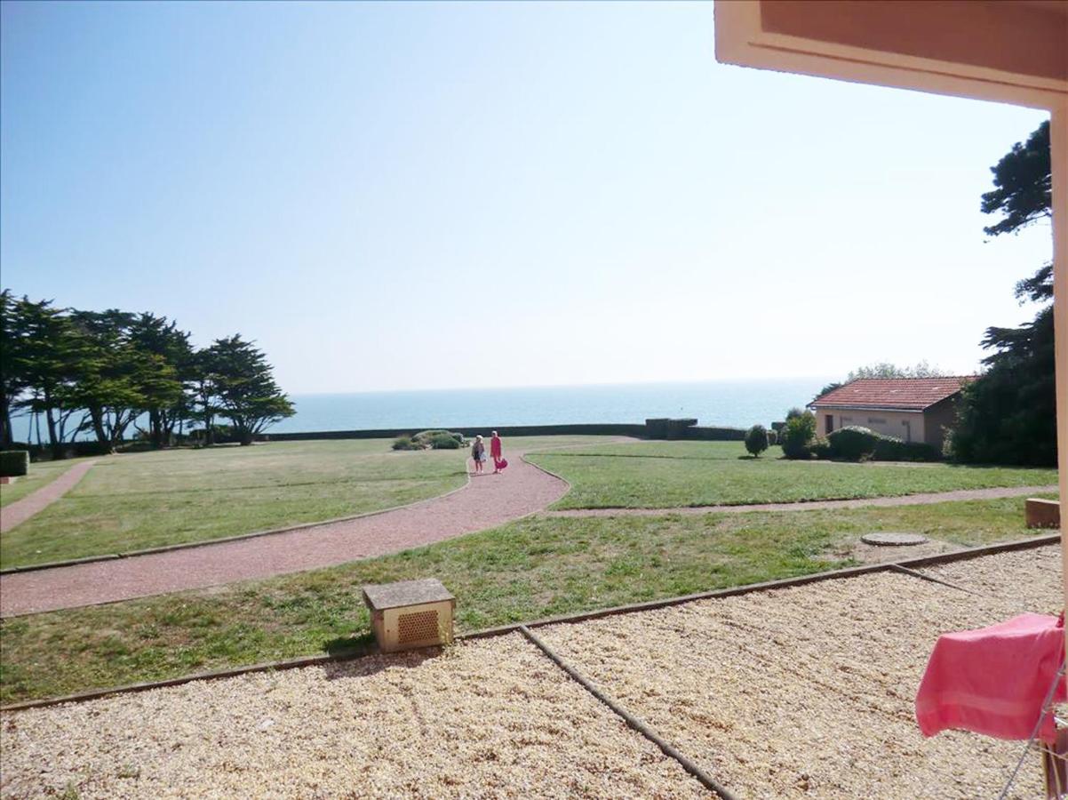 Appartement En Rdc Avec Terrasse Face A La Mer Pornic Exterior photo